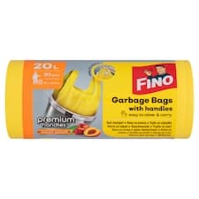 Fino Premium Handles Sweet Peach pytle na odpadky 20l 30 ks