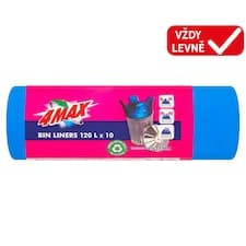 4MAX Pytle na odpadky 120 l 10 ks