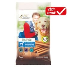 Pet Specialist Dentální tyčinky maxi 7 ks 270g