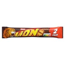 LION Chocolate 2Pack, křupavá oplatka v mléčné čokoládě 2 x 30g