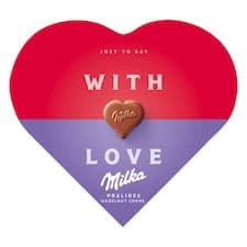 Milka bonboniéra I Love Milka, lískooříšková náplň 44g