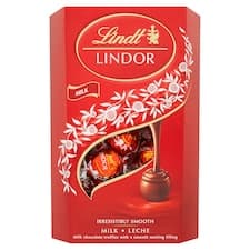 Lindt Lindor Mléčná čokoláda s jemnou tekutou náplní 337g