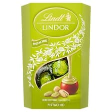 Lindt Lindor Mléčná čokoláda s jemnou pistáciovou náplní 200g