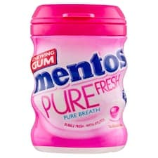 Mentos Pure Fresh Bubble Fresh žvýkačka 30 ks 60g