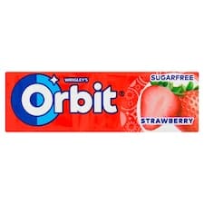 Wrigley's Orbit Strawberry 10 ks 14g