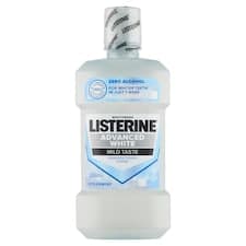 LISTERINE Advanced White Mild Taste ústní voda 500ml