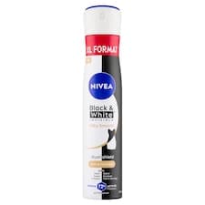 Nivea Black & White Invisible Silky Smooth Sprej antiperspirant 200ml