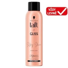 Schwarzkopf Taft x Gliss Silky Shine lesk na vlasy ve spreji 150ml