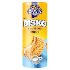 Opavia sušenky Disko mléčná náplň 169g