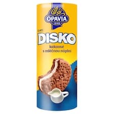 Opavia sušenky Disko kakaové mléčná náplň 169g