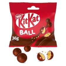 KitKat Ball, cereální křupinky v mléčné čokoládě, 36g