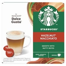 STARBUCKS Hazelnut Macchiato by NESCAFÉ Dolce Gusto - 12 kapslí (6 šálků)
