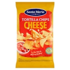 Santa Maria Smažené kukuřičné lupínky se sýrovou příchutí 185g