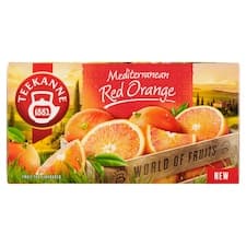 Teekanne World of Fruits Mediterranean Red Orange ovocný čaj aromatizovaný 20 x 2g (40g)