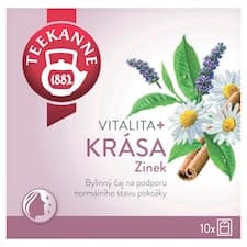 Teekanne Vitalita+ Krása zinek bylinný čaj 10 x 1,75g (17,5g)