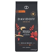 Davidoff Origins Brazil Espresso pražená zrnková káva 1000g