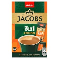 Jacobs Original 3in1 20 x 12,6g (252g)