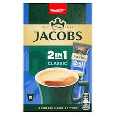 Jacobs Classic 2in1 10 x 12,4g (124g)