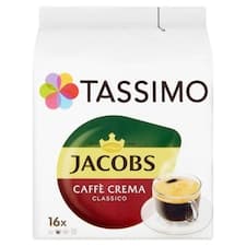 TASSIMO CAFFE CREMA kapsle 16 ks