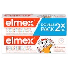elmex® Kids dětská zubní pasta pro děti od prvního zoubku do 6ti let duopack 2x 50ml