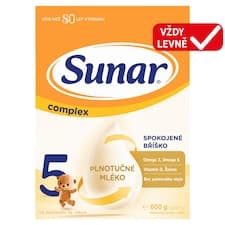 Sunar Complex 5 dětské mléko 600g