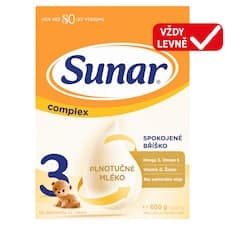 Sunar Complex 3 batolecí mléko 600g