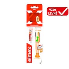 elmex® Kids cvičný dětský zubní kartáček pro děti ve věku 0-3 let 1ks