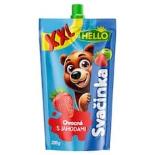 Hello Ovocná svačinka s jahodami 200g