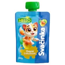 Hello Ovocná svačinka s hruškami 100g