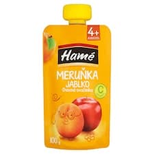 Hamé Meruňka jablko ovocná svačinka 100g