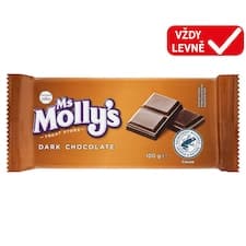 Ms Molly's Hořká čokoláda 100g