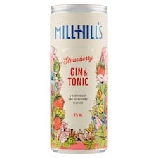 Millhill's Gin & Tonic Strawberry 250ml