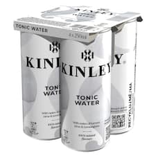 Kinley Tonic Water 4 x 250ml