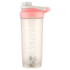 F&F Active Pink šejkr na proteinové nápoje 700 ml