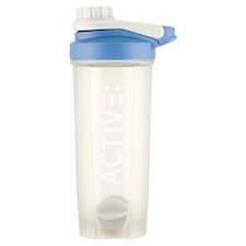 F&F Active Blue šejkr na proteinové nápoje 700 ml