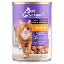 Pet Specialist Kousky s kuřecím v omáčce 415g