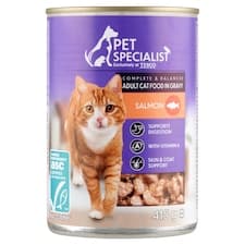 Pet Specialist Kousky s lososem v omáčce 415g