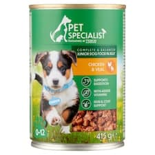 Pet Specialist Kousky s telecím a kuřecím v želé 415g