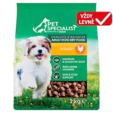 Pet Specialist Kompletní krmivo pro dospělé psy středních a malých plemen s drůbežím 1kg