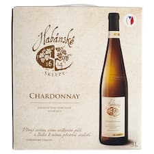 Habánské Sklepy Chardonnay jakostní víno odrůdové suché bílé 3l