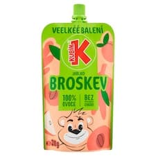 Kubík Jablko broskev 200g
