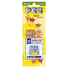 Pez Play štangličky ovocné 6 x 8,5g (51g)