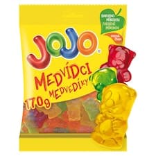JOJO Medvídci želé bonbóny s ovocnými příchutěmi 170g