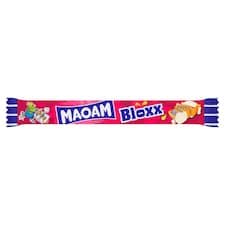 Maoam Bloxx karamely s příchutěmi ovocnými a kolovou 5 x 22g (110g)