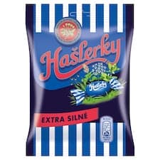 Hašlerky Extra silné bonbóny s příchutí bylin a mentolu 90g
