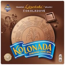 Opavia lázeňské oplatky Kolonáda čokoládové 200g