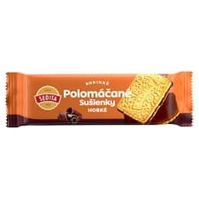 Sedita Rodinné Sušenky polomáčené v kakaové polevě 100g