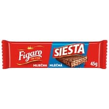 Figaro Siesta oplatka mléčná 45g