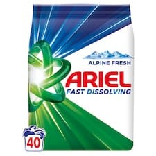 Ariel Alpine Fresh Prací Prášek, 2.2kg, 40 Praní