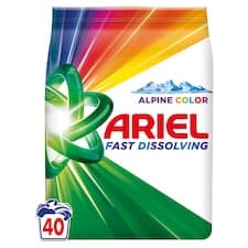 Ariel Alpine Color Prací Prášek, 2.2kg, 40 Praní
